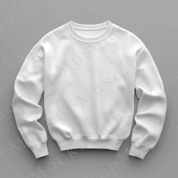 Gildan 18000 Crewneck Sweatshirt flat lay sweatshirt mockup, unisex front view